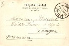 Postal Corrida Corrida de toros Corrida de toros Suerte de vara