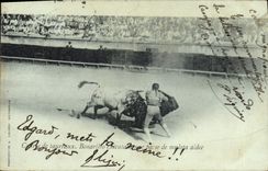 CPA Corrida Course de taureaux 