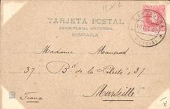 CPA Corrida Course de taureaux Corrida de Toros Un Puyazo 