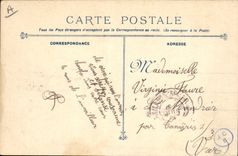 Vintage Postcard Warship Fatherland Armours