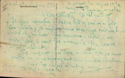 Vintage Postcard Warship Armours has Patrie turrets