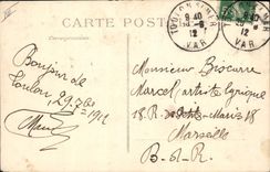 CPA Bateau de Guerre Paris Cuirasse d'escadre Dreadnought