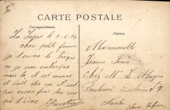 CPA Bateau de Guerre Paris Cuirasse d'escadre Dreadnought