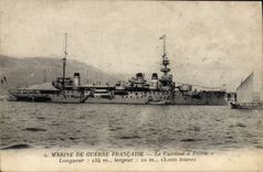 Vintage Postcard Warship the Armor Fatherland