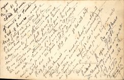 Vintage Postcard Warship Toulon the launching of the superdreadnought Paris Paris launches