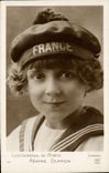 CPM Cinema Regine Dumien France Bateau Marin 