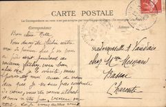 CPA Fantaisie Fleurs Je meurs ou je m'attache 