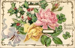 CPA Fantaisie Fleurs 