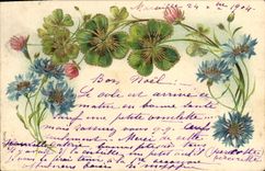 CPA Fantaisie Fleurs 