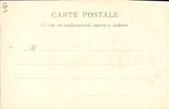 Postal Manufactura del Gobelins París Taller de reparación de tapicerías CUMBRE