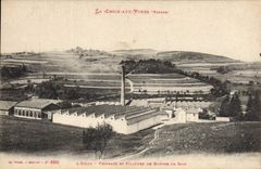 CPA La Croix aux Mines L'usine Peignage et filature de Bourre de Soie 