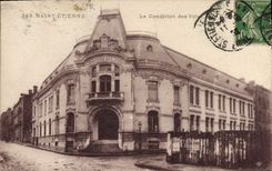 CPA Saint Etienne La condition des soies 