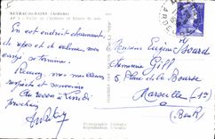 CPM Neyrac les Bains Vallee de l'Ardeche et usines de soie 