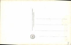 Vintage Postcard Fantasy Woman Fur Child