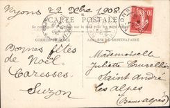 CPA Fantaisie Enfant Fourrure 