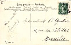 CPA Fantaisie Illustrateur Femme Paques 