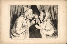 CPA Fantaisie Illustrateur Femme Couple 