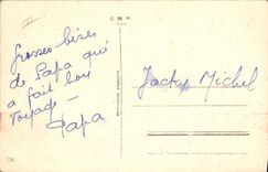 Postal Fantasia Ilustrador Gato Gatos Perro