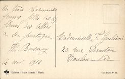 CPA Fantaisie Illustrateur Femme 