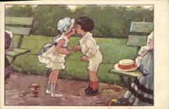 CPA Fantaisie Illustrateur Enfants 