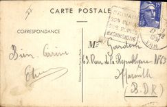 CPA Fantaisie Illustrateur Vacances ideales La mer d'un cote la fille de l'autre 