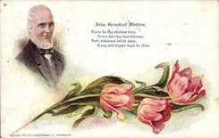 Vintage Postcard John Greenleaf Whittier