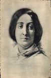 Vintage Postcard Seams George Sand