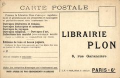 Vintage Postcard Henry de Jouvenel stormy life of Mirabeau