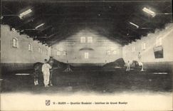 CPA Cheval Equitation Hippisme Dijon Quartier Heudelet Interieur du grand manege