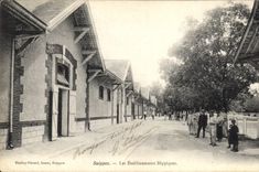 CPA Cheval Equitation Hippisme Suippes Les etablissements hippiques