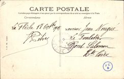 Postal Caballo Equitación Hípica la Flecha Academia militar Reanudación de equitación