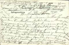 Postal Caballo Equitación Hípica Santo Brieuc el campo de Marzo durante el concurso hípico