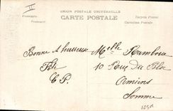 Vintage Postcard Fantasy Woman Bonnet co. Catherine