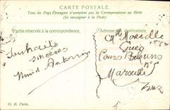 Vintage Postcard Fantasy Year 1906 Flowers