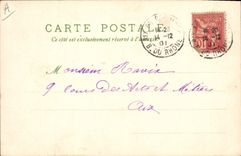 CPA Fantaisie Mois Janvier 