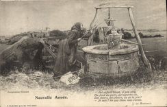 Vintage Postcard Fantasy Child wife Year 1904