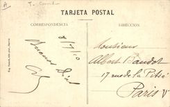 CPA Corrida Course de taureaux Caida del picador