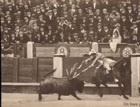CPA Corrida Course de taureaux Un buen par a caballo