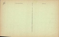 Vintage Postcard Warship Armours has Provence turbines