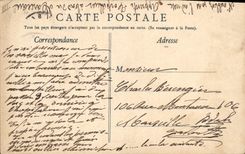 Vintage Postcard Warship the Fatherland Armours squadron