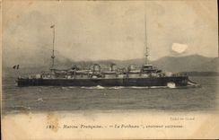 CPA Bateau de Guerre Le Pothuau Croiseur Cuirasse