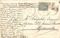 CPA Fantaisie Fleurs Bateau