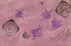 CPA Fantaisie Fleurs 