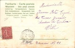 CPA Fantaisie Fleurs Colombes 