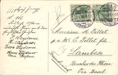 CPA Fantaisie Fleurs Poussins Oeuf 