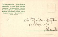 CPA Fantaisie Fleurs Ange Colombes