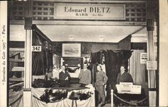CPA Semaine du Cuir 1927 Paris Edouard Dietz Bas-Rhin Tannerie 