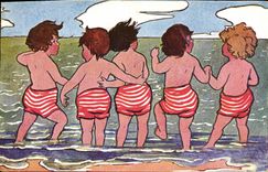 CPA Fantaisie Illustrateur Enfants 