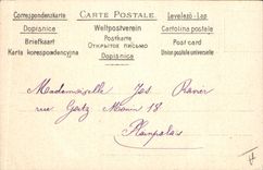 Vintage Postcard Fantasy Illustrator Woman Devil