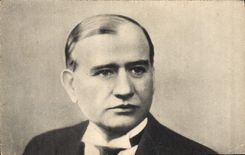 Vintage Postcard Mr. President Daladier Minister for National defense and the war